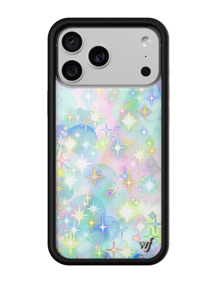 Wildflower iPhone case 18 Pro Max Sparkle City Stars Cute
