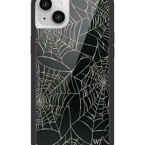 Wildflower iPhone case 13 Itsy Bitsy Spider Black Cute