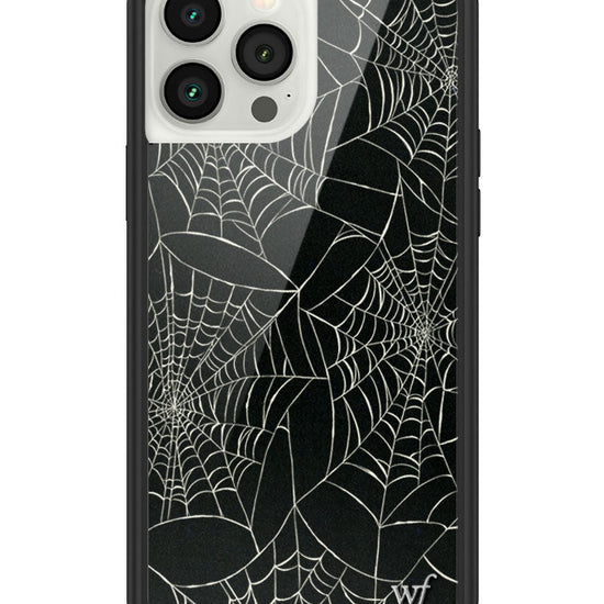 Wildflower iPhone case 13 Pro Max Itsy Bitsy Spider Black Cute