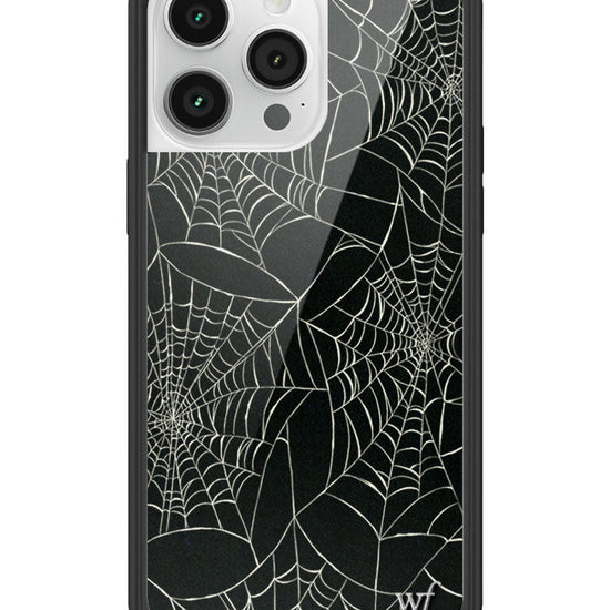 Wildflower iPhone case 14 Pro Max Itsy Bitsy Spider Black Cute