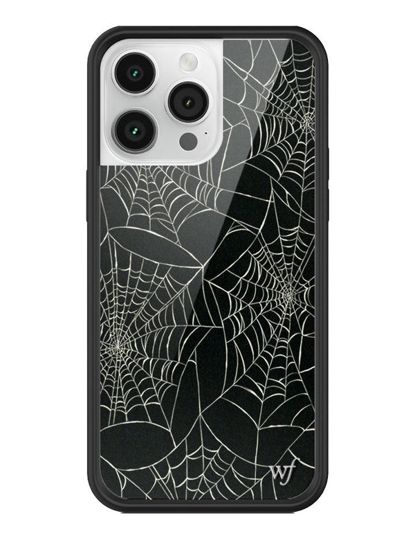 Wildflower iPhone case 14 Pro Max Itsy Bitsy Spider Black Cute