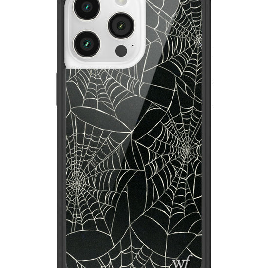 Wildflower iPhone case 15 Pro Max Itsy Bitsy Spider Black Cute