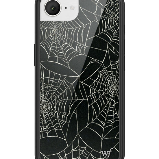 Wildflower iPhone case 16e Itsy Bitsy Spider Black Cute