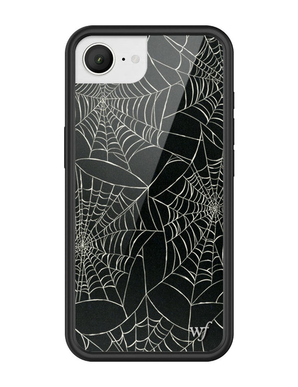 Wildflower iPhone case 16e Itsy Bitsy Spider Black Cute