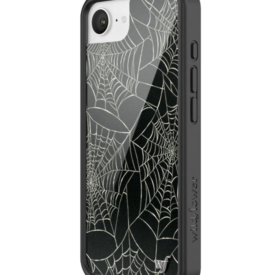 Wildflower iPhone case 16e Itsy Bitsy Spider Black Cute