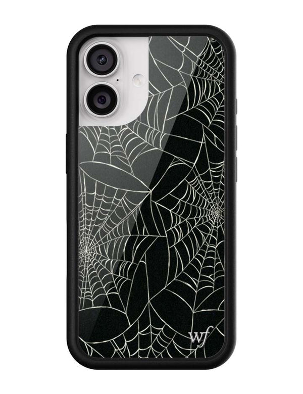 Wildflower iPhone case 17 Itsy Bitsy Spider Black Cute
