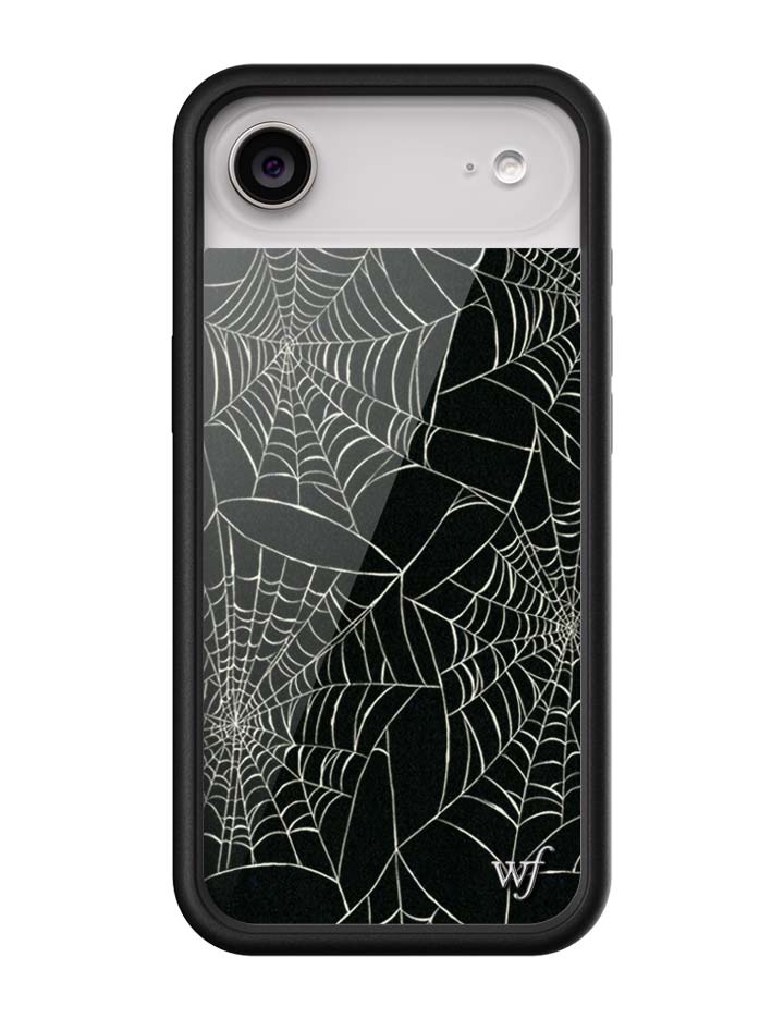 Wildflower iPhone case Air Itsy Bitsy Spider Black Cute