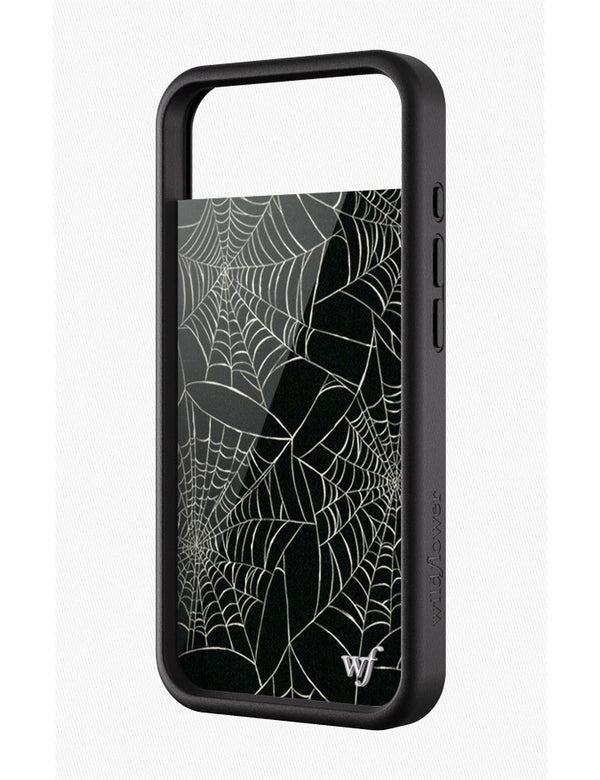 Wildflower iPhone case Air Itsy Bitsy Spider Black Cute