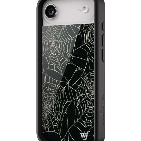 Wildflower iPhone case Air Itsy Bitsy Spider Black Cute