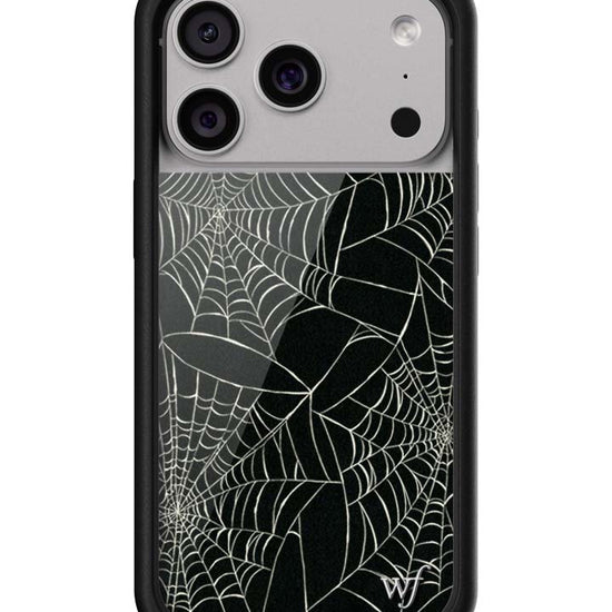 Wildflower iPhone case 17 Pro Itsy Bitsy Spider Black Cute