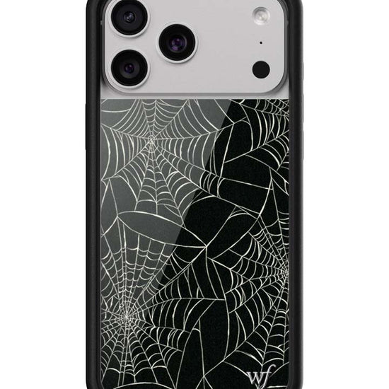 Wildflower iPhone case 17 Pro Max Itsy Bitsy Spider Black Cute