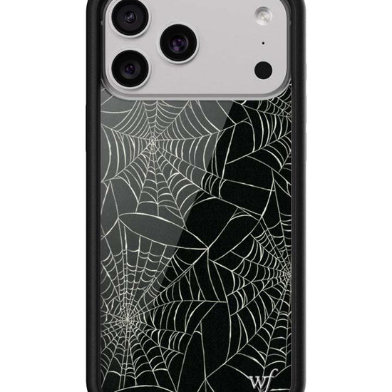 Wildflower iPhone case 17 Pro Max Itsy Bitsy Spider Black Cute