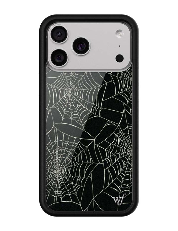 Wildflower iPhone case 17 Pro Max Itsy Bitsy Spider Black Cute