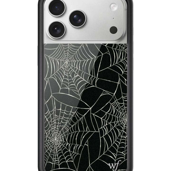 Wildflower iPhone case 17 Pro Max Itsy Bitsy Spider Black Cute