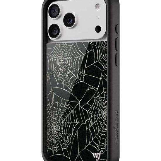 Wildflower iPhone case 17 Pro Max Itsy Bitsy Spider Black Cute