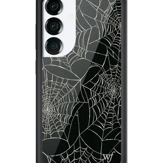 Wildflower Galaxy S25 case Itsy Bitsy Spider Black Cute