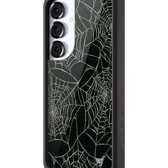 Wildflower Galaxy S25 case Itsy Bitsy Spider Black Cute