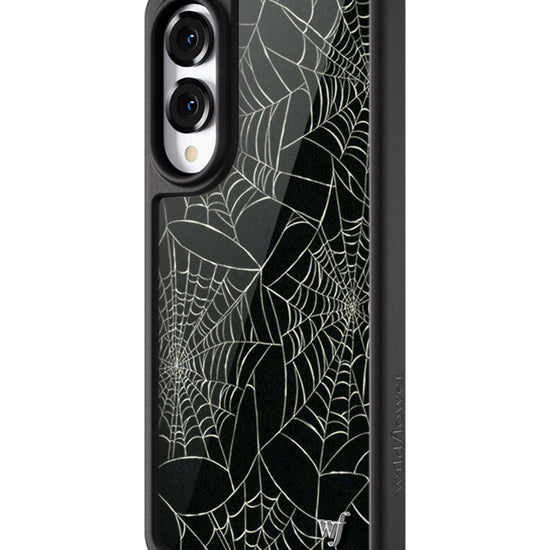 Wildflower Galaxy S25 case Edge Itsy Bitsy Spider Black Cute