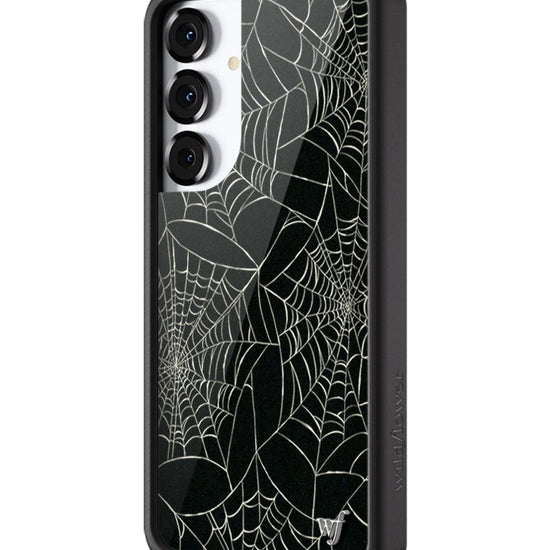 Wildflower Galaxy S25 case Plus Itsy Bitsy Spider Black Cute