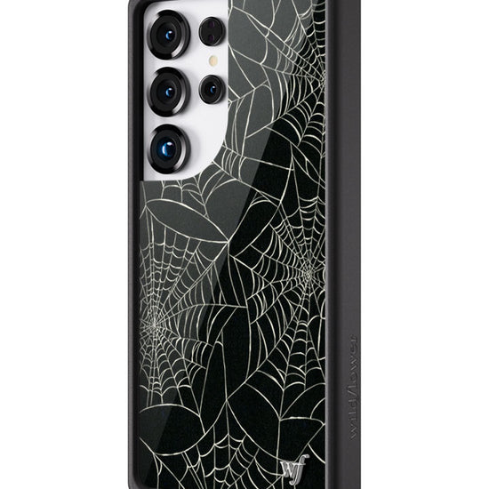 Wildflower Galaxy S25 case Ultra Itsy Bitsy Spider Black Cute