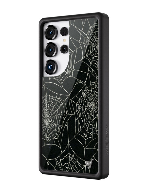 Wildflower Galaxy S25 case Ultra Itsy Bitsy Spider Black Cute