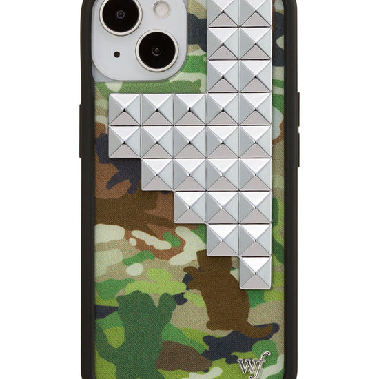 Wildflower iPhone case 13 Cat Camo Stud Cute
