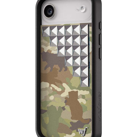 Wildflower iPhone case Air Cat Camo Stud Cute