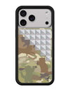 Wildflower iPhone case 17 Pro Max Cat Camo Stud Cute