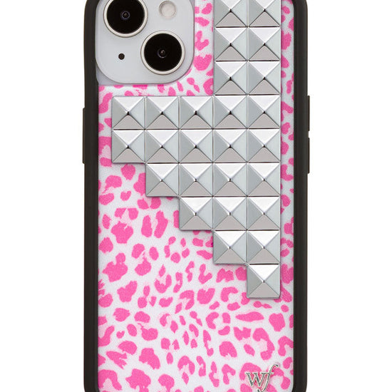 Wildflower iPhone case 13 Pink Meow Stud Cute