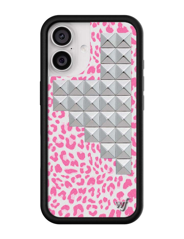 Wildflower iPhone case 17 Pink Meow Stud Cute