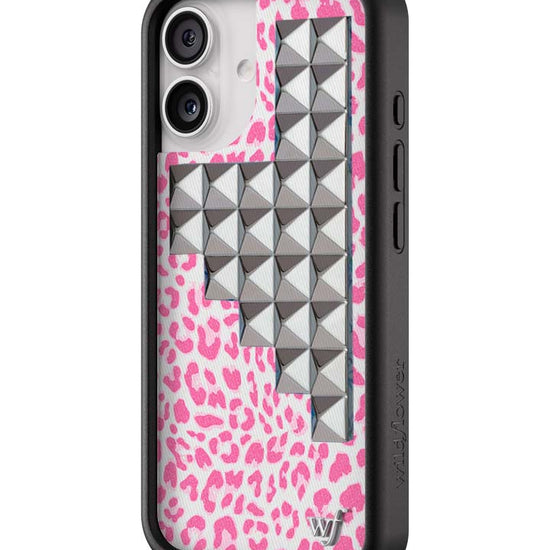 Wildflower iPhone case 17 Pink Meow Stud Cute