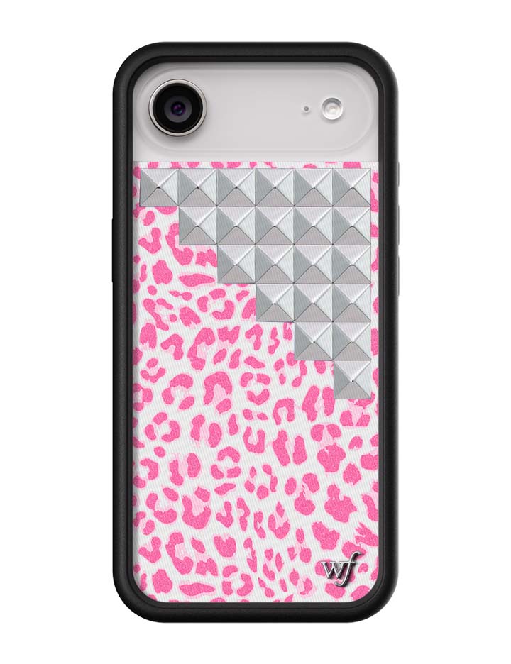 iPhoneアクセサリー wildflower Pink Meow Stud Case Pink Meow Stud iPhone 16 Pro Max Case – Wildflower Cases