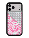 Wildflower iPhone case 17 Pro Max Pink Meow Stud Cute