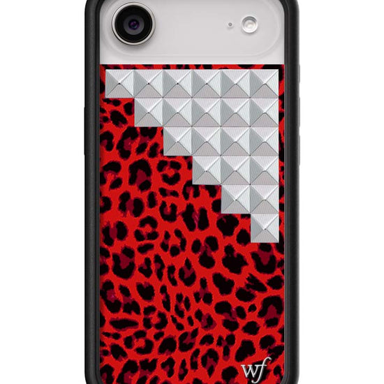 Wildflower iPhone case Air Red Meow Stud Cute