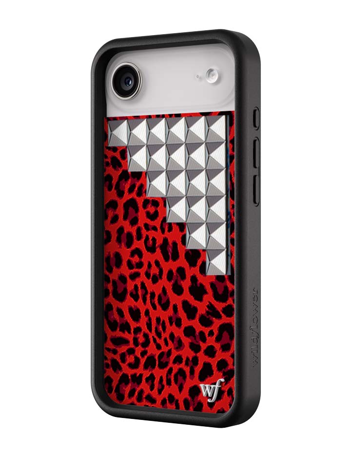 Wildflower iPhone case Air Red Meow Stud Cute