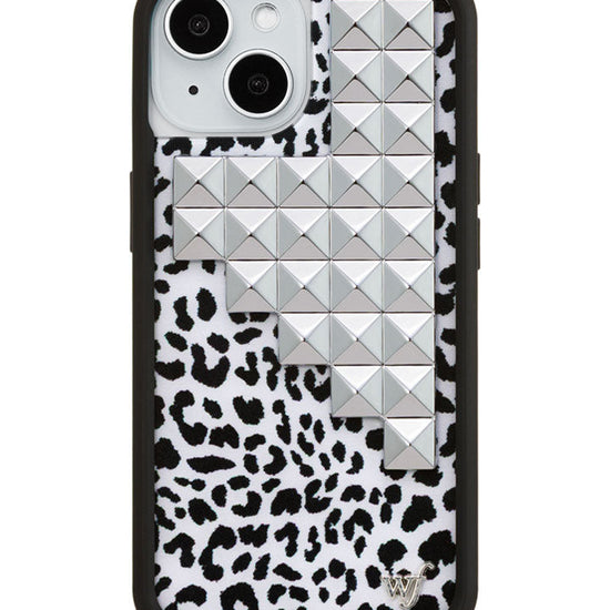 Wildflower iPhone case 15 Snow Meow Stud Cute