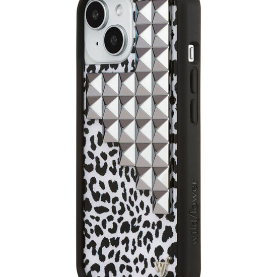 Wildflower iPhone case 15 Snow Meow Stud Cute