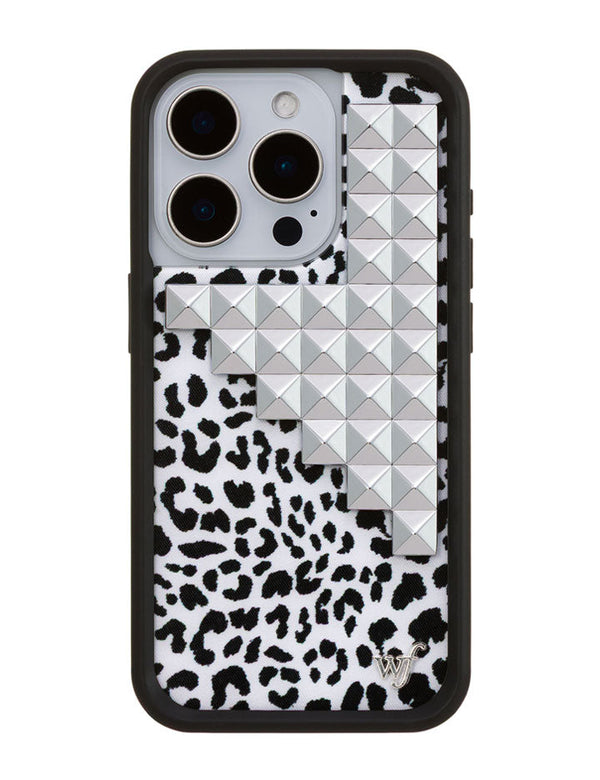 Wildflower iPhone case 15 Pro Snow Meow Stud Cute