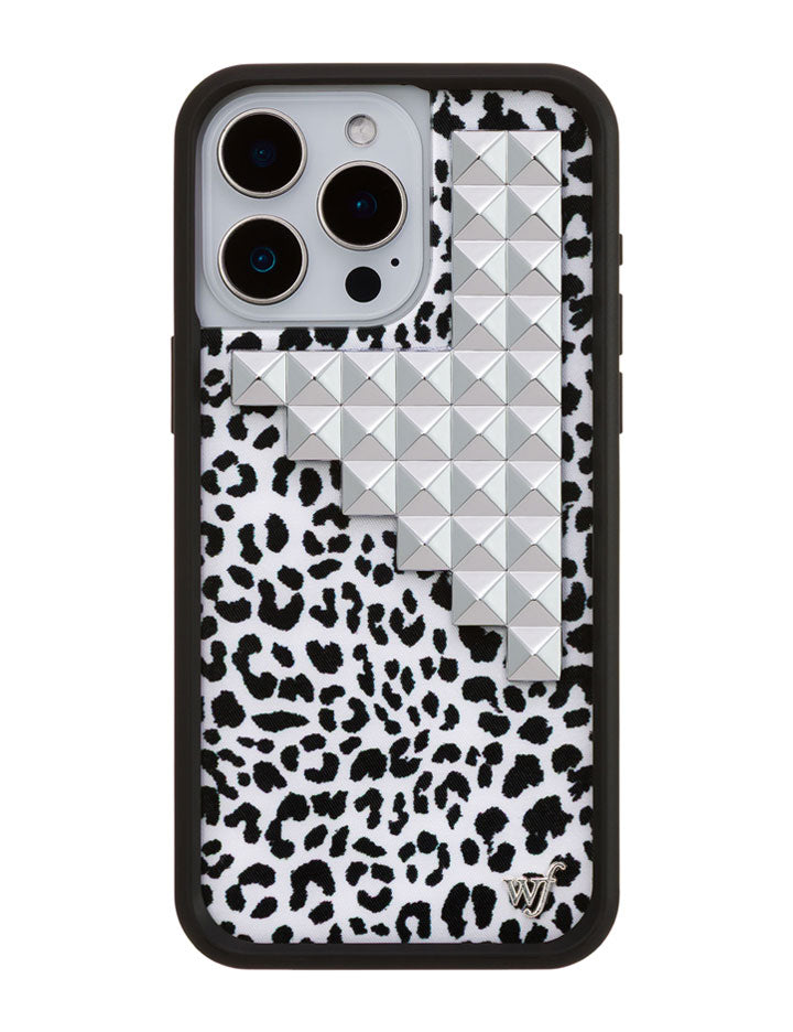 Wildflower iPhone case 15 Pro Max Snow Meow Stud Cute