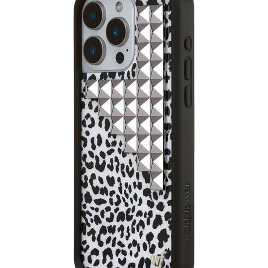 Wildflower iPhone case 15 Pro Max Snow Meow Stud Cute