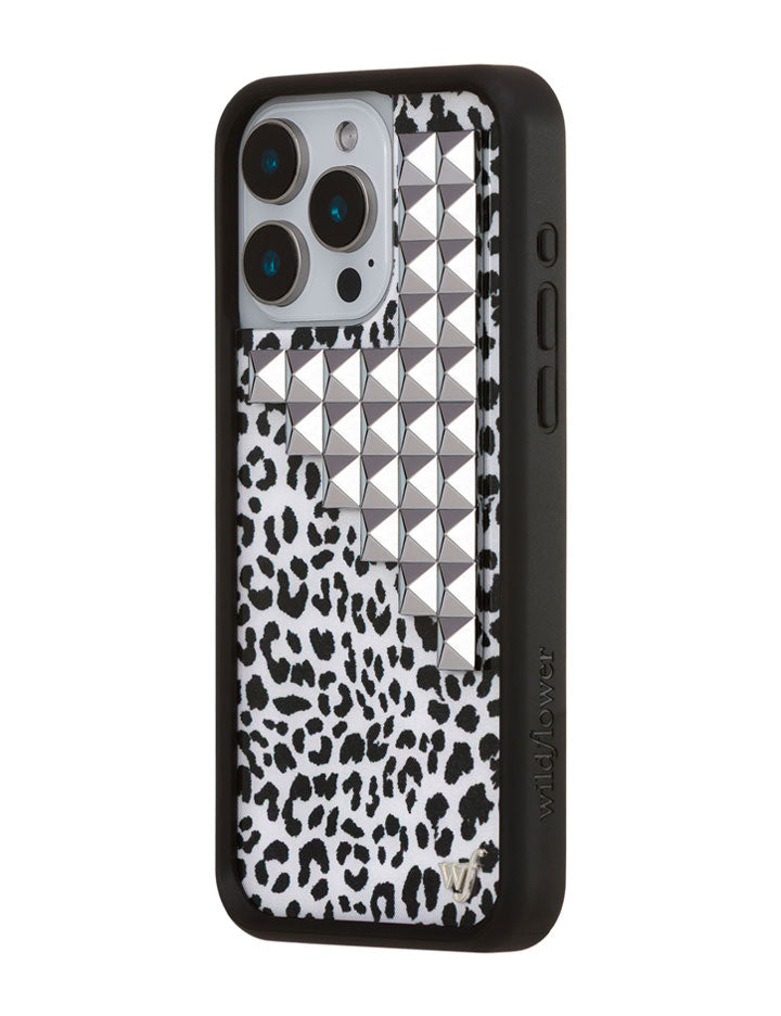 Wildflower iPhone case 15 Pro Max Snow Meow Stud Cute