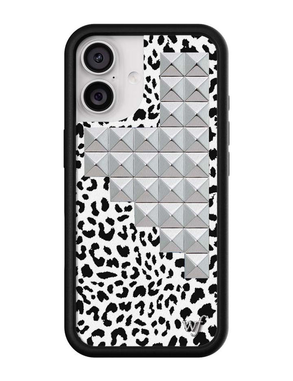 Wildflower iPhone case 17 Snow Meow Stud Cute
