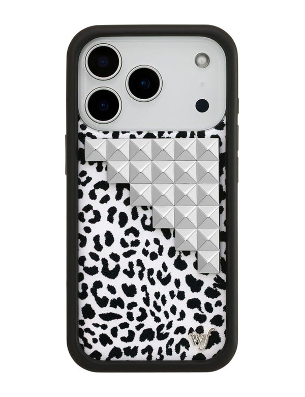 Wildflower iPhone case 17 Pro Snow Meow Stud Cute