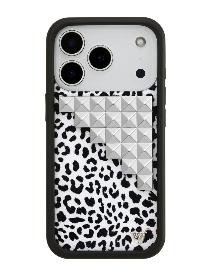 Wildflower iPhone case 17 Pro Snow Meow Stud Cute
