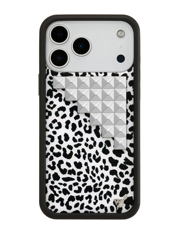 Wildflower iPhone case 17 Pro Max Snow Meow Stud Cute