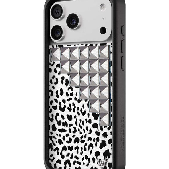 Wildflower iPhone case 17 Pro Max Snow Meow Stud Cute