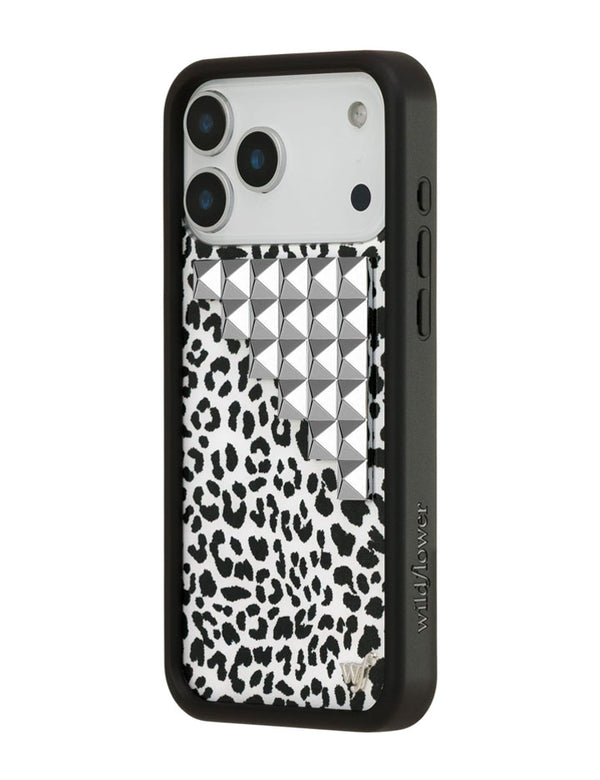 Wildflower iPhone case 17 Pro Max Snow Meow Stud Cute