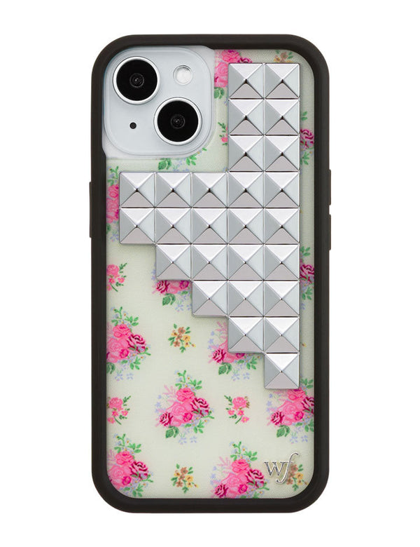 Wildflower iPhone case 15 Vintage Floral Stud Cute