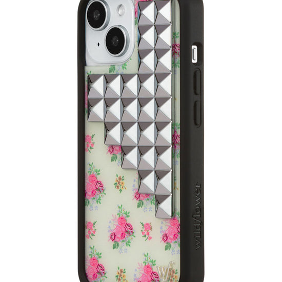 Wildflower iPhone case 15 Vintage Floral Stud Cute