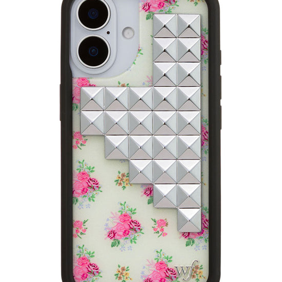 Wildflower iPhone case 16 Vintage Floral Stud Cute